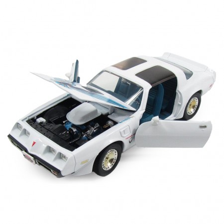 Carro Lucky Pontiac Firebird Trans 1979 Escala 1/43 - Branco