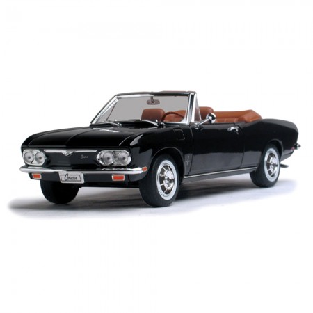 Carro Lucky Corvair Monza Convertible 1969 Escala 1/43 - Preto