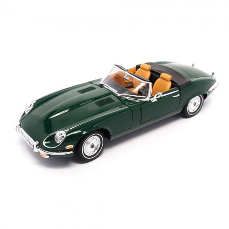 Carro Lucky Jaguar E-type 1971 Escala 1/43 - Verde