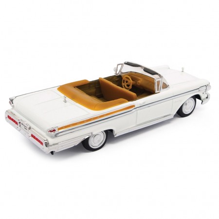 Carro Lucky Mercury Turnpike Cruiser 1957 Escala 1/43 - Branco