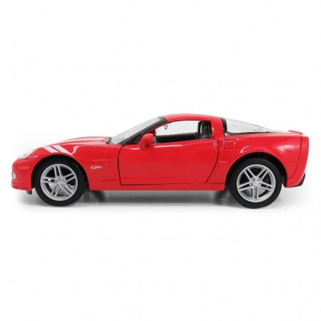 Carro Lucky Corvette Z06 2007 Escala 1/24 - Vermelho