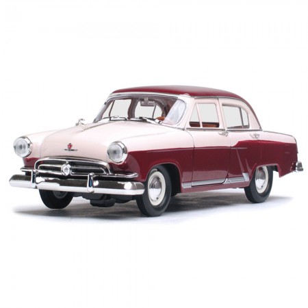 Carro Lucky Gaz-21 Russian 1957 Escala 1/24 - Vermelho