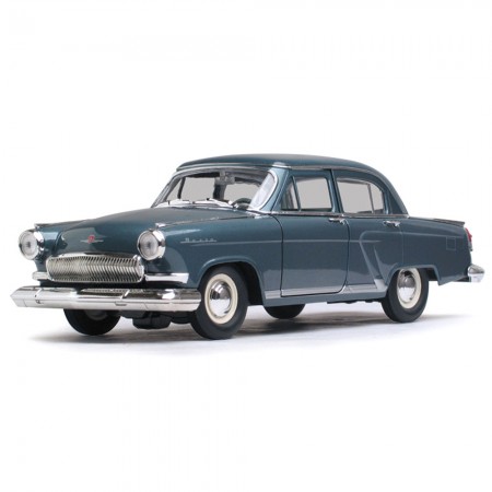 Carro Lucky Gaz-21 Russian 1970 Escala 1/24 - Azul