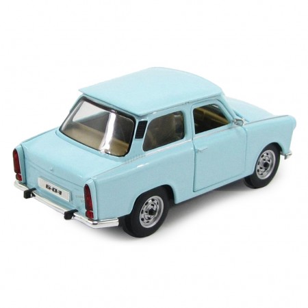 Carro Lucky Trabant 601 Escala 1/24 - Azul Claro