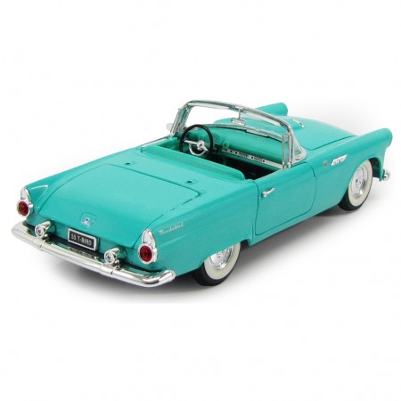 Carro Lucky Ford Thunderbird 1955 Escala 1/18 - Verde Claro