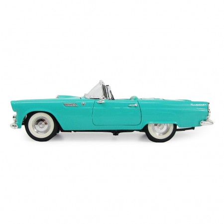 Carro Lucky Ford Thunderbird 1955 Escala 1/18 - Verde Claro