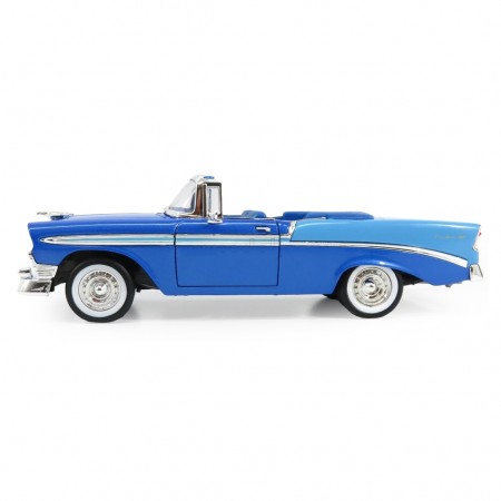 Carro Lucky Chevrolet Bel Air 1956 Escala 1/18 - Azul