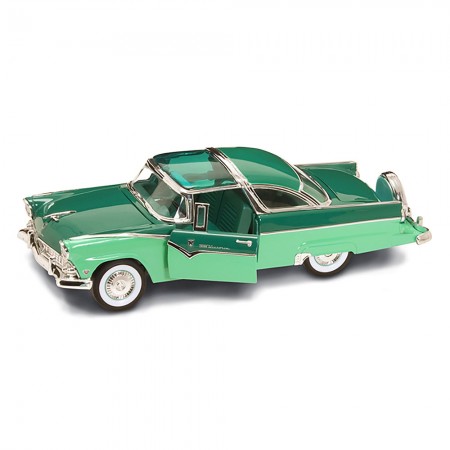 Carro Lucky Ford Crown Victoria 1955 Escala 1/18 - Verde
