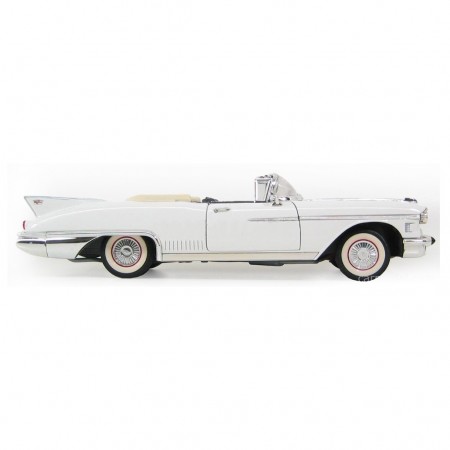 Carro Lucky Cadillac Eldorado Biarritz 1958 Escala 1/18 - Branco