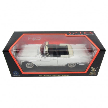 Carro Lucky Cadillac Eldorado Biarritz 1958 Escala 1/18 - Branco