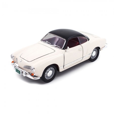 Carro Lucky Volkswagen Karmann-ghia 1966 Escala 1/18 - Branco