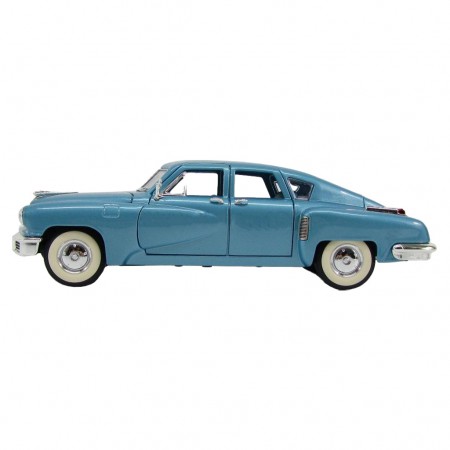 Carro Lucky Tucker Torpedo 1948 Escala 1/18 - Azul Metlico