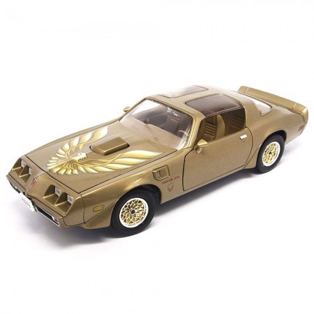 Carro Lucky Pontiac Firebird Trans Am 1979 Escala 1/18 - Dourado