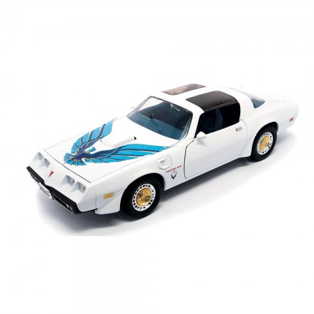 Carro Lucky Pontiac Firebird Trans Am 1979 Escala 1/18 - Branco