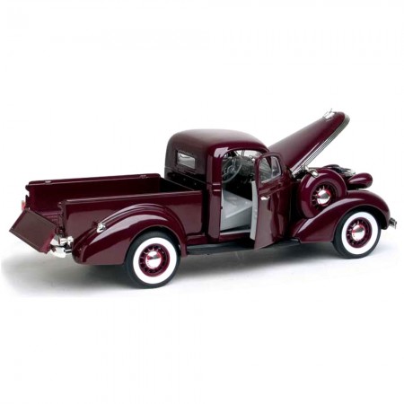 Carro Lucky Studebaker Coupe Pick Up 1937 Escala 1/18 - Bordo