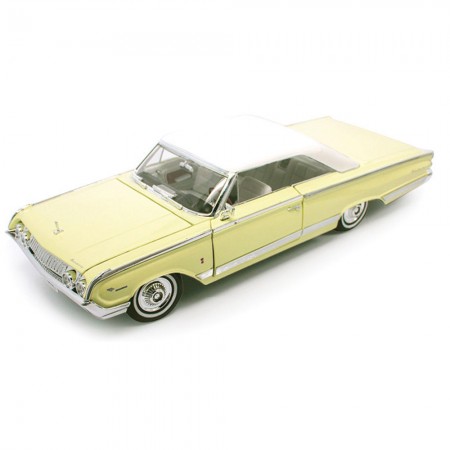Carro Lucky Mercury Marauder 1964 Escala 1/18 - Amarelo