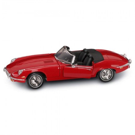 Carro Lucky Jaguar E-type 1971 Escala 1/18 - Vermelho