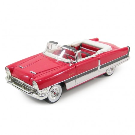 Carro Lucky Packard Caribbean Convertible 1955 Escala 1/18 - Vermelho