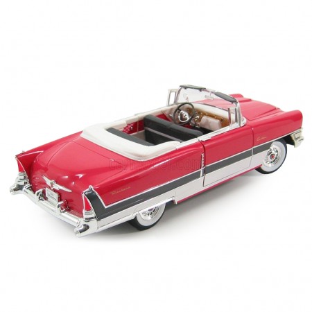 Carro Lucky Packard Caribbean Convertible 1955 Escala 1/18 - Vermelho