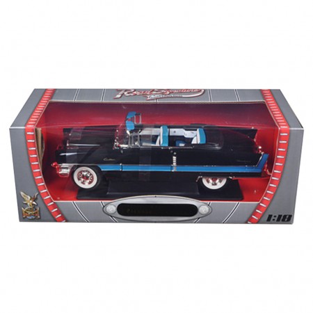 Carro Lucky Packard Caribbean Convertible 1955 Escala 1/18 - Preto