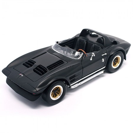 Carro Lucky Corvette Road.dunkelblau 1964 Escala 1/18