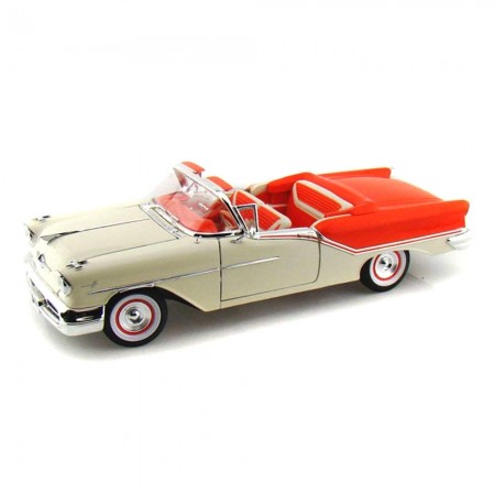 Carro Lucky Oldsmobile Super 88 1957 Escala 1/18 - Laranja