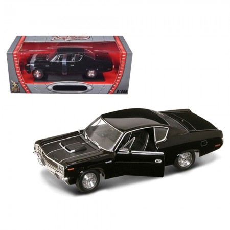 Carro Lucky Amc Rebel 1970 Escala 1/18 - Preto