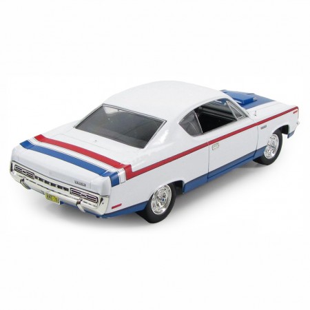 Carro Lucky Amc Rebel 1970 Escala 1/18 - Branco
