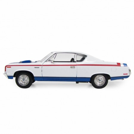 Carro Lucky Amc Rebel 1970 Escala 1/18 - Branco