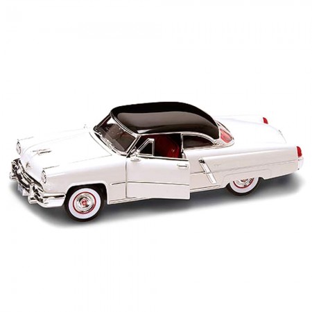 Carro Lucky Lincoln Capri 1952 Escala 1/18 - Branco