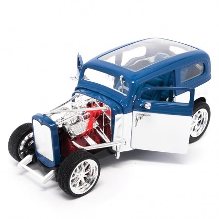 Carro Lucky Ford Model a Coupe 1931 Escala 1/18 - Branco