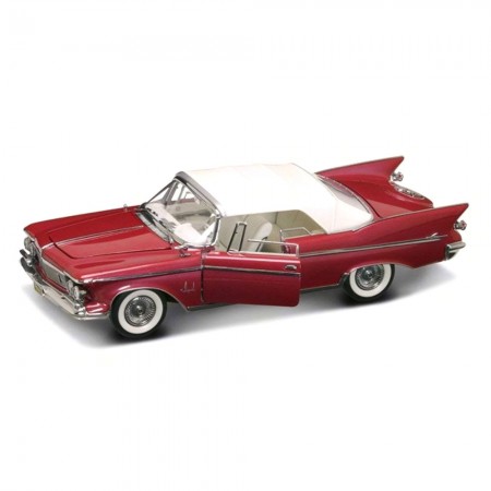 Carro Lucky Chrysler Imperial 1961 Escala 1/18 - Vermelho