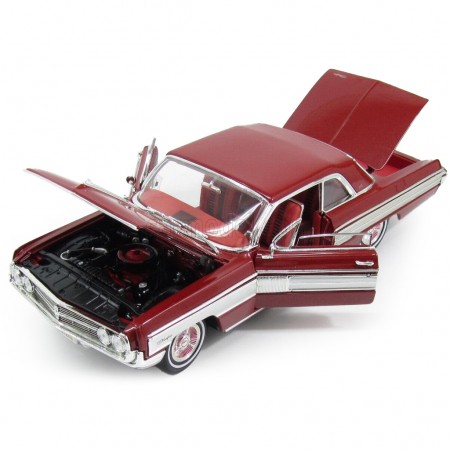 Carro Lucky Oldsmobile Starfire 1962 Escala 1/18 - Garnet
