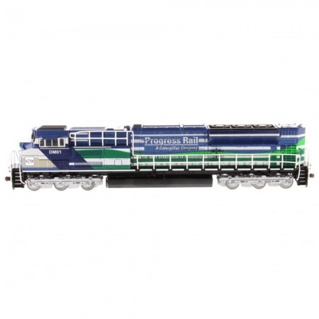 Caterpillar Locomotive-blue/green Emd Sd70 Ace-t4 85534 Escala 1/87