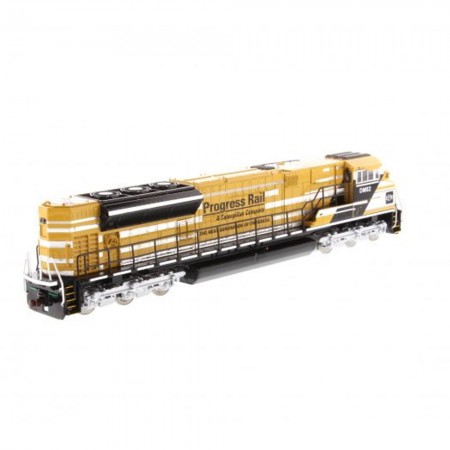 Caterpillar Locomotive-yellow/blk Emd Sd70 Ace-t4 85546 Escala 1/87