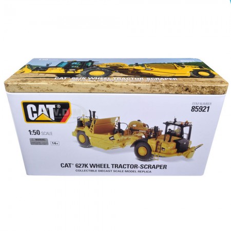 Caterpillar Wheel Tractor-scraper 627k 85921 Escala 1/50