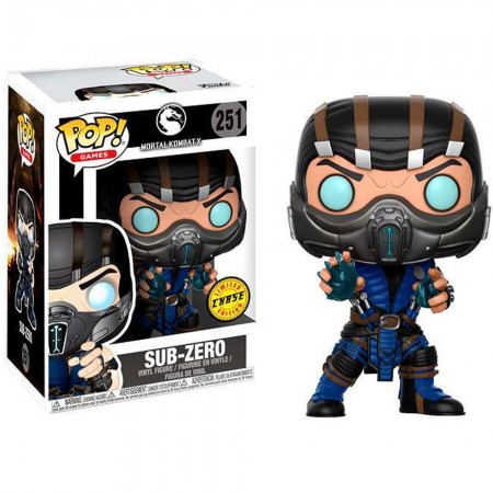 Boneco Funko Pop Chase Mortal Kombat - Sub-zero 251