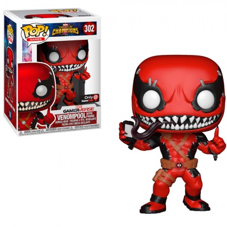 Funko Pop Marvel Contest Of Champions Exclusive - Venompool With Phone 302