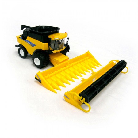Trator Ertl New Holland - Cr 8.9 Combine Yellow - Escala 1/64