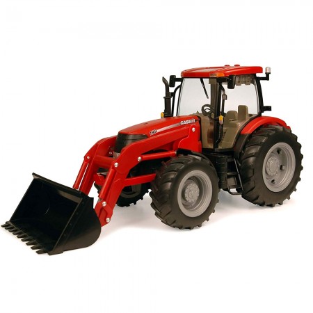 Trator Ertl Case Ih Big Farm - Puma 195 Tractor With Loader Red 35634 - Escala 1/16