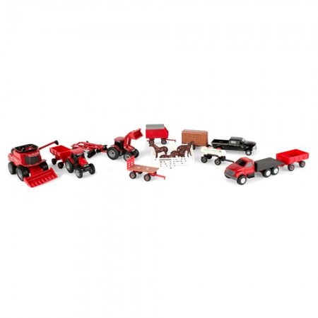 Set Ertl Case Ih - Scale Vehicle Value Set - Escala 1/64