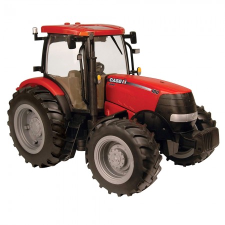 Trator Ertl Case Ih Big Farm  - 180 Tractor Red 46072 - Escala 1/16