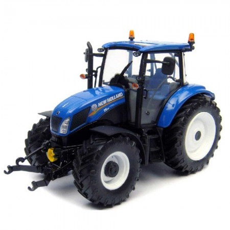 Trator Universal Hobbies M.holland T5.115 Uh4229 Escala 1/32 - Azul