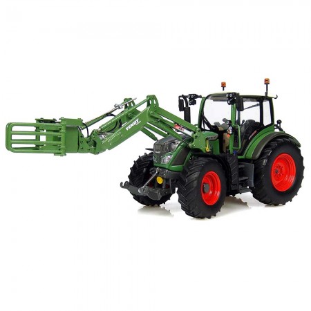 Trator Universal Hobbies Fendt 516 Vario W/f.bale Grab Uh4271 Escala 1/32