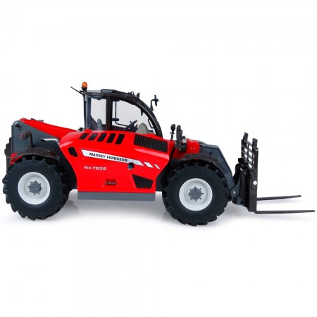 Trator Universal Hobbies Massey Ferguson Th.7038 Escala 1/32 - Vermelho