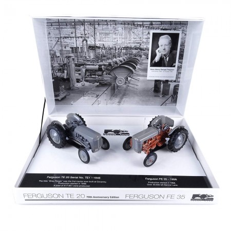 Trator Universal Hobbies M.ferguson Aniv.set 20+ Fe35 Uh5206 Escala 1/32