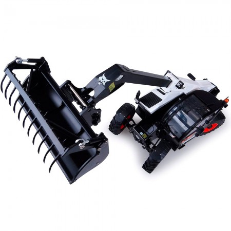 Trator Universal Hobbies Bobcat Tl38.70hf Escala 1/32 - Branco