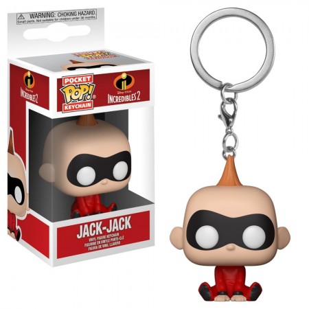 Chaveiro Funko Pocket Pop Keychain Disney The Incredibles 2 - Jack Jack