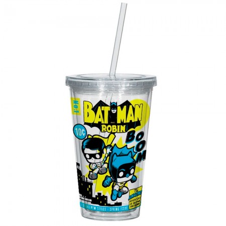 Copo Funko Acrylic Water Cup Dc - Batman & Robin