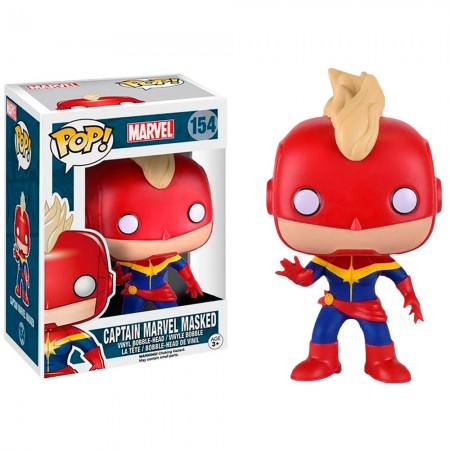 Funko Pop Marvel Exclusive - Captain Marvel Masked  154